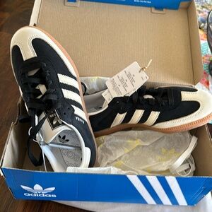 Adidas samba OG black wonder white womens